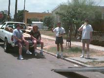 Helpers moving us out